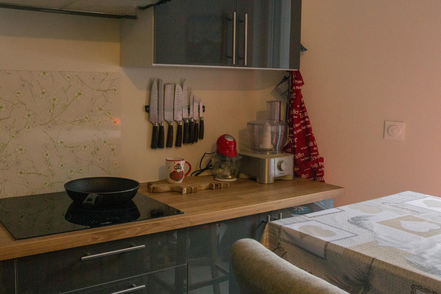 L'appartement d'Alain Lévy fait partie des plus grands, avec 35m2.