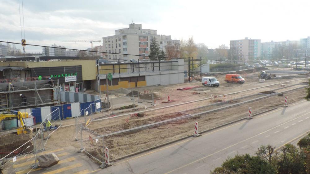 Avancement du chantier début 2014. - Crédit : Centre social et culturel