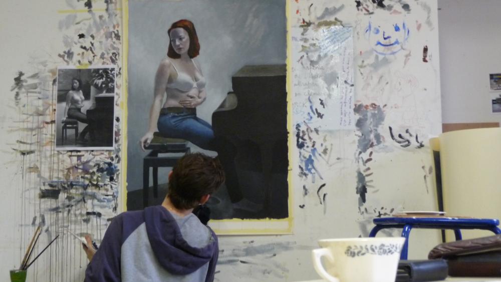 L'atelier des cinquième année. Photo Clément Lacaton/CUEJ