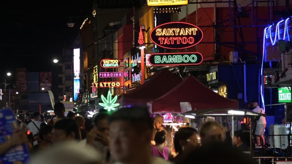Pour attirer les touristes, la Thaïlande a dépénalisé la vente de cannabis en 2022. © Mahault de Fontainieu
