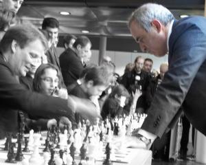 Garry Kasparov au Parlement européen