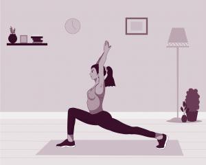 Le sport fait maison muscle son jeu