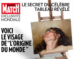 Le visage de « L'Origine du monde » révélé en une de Paris Match