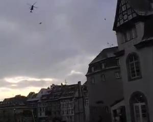 Hélitreuillage à la Petite France