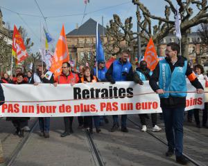 EN IMAGES. Revivez la manifestation du 16 février à Strasbourg