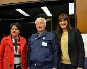 Le dernier homme de Fukushima en visite au Parlement