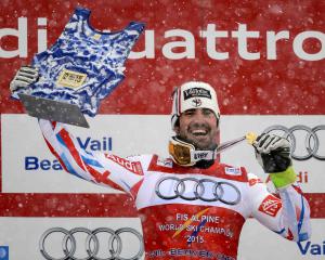Ski : Grange à nouveau sur le toit du monde