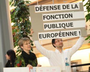 Eurofonctionnaires en colère