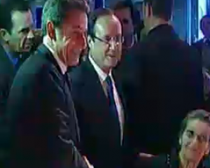  Hollande et Sarkozy se rencontrent au dîner du Crif