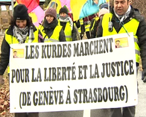 La longue marche des Kurdes vers Strasbourg